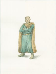 Reconstrucción del duque Guillermo de Normandía hacia 1066 de Unbekannter Künstler