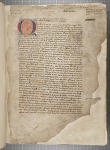 Transcripción de las obras filosóficas de Marco Tulio Cicerón, c.1480 de Unbekannt