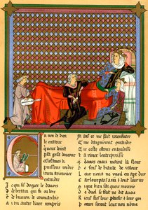 Adenez, Rey de los Juglares de Unbekannter Künstler