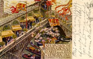 Anuncio de la 11ª Exposición Internacional de Arte de Unbekannter Künstler