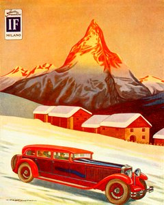 Publicidad de Isotta Fraschini de Unbekannter Künstler
