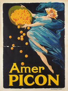 Cartel publicitario para aperitivo Amer Picon