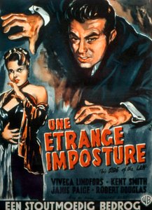 Cartel de la película Ce côté de la loi de Richard Bare con Viveca Lindfors y Kent Smith 1950 de Unbekannt
