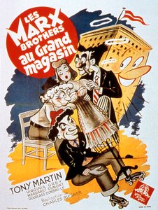 Cartel de la película Los hermanos Marx en el gran almacén de Charles Reisner con Tony Martin 1941 de Unbekannt