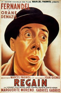 Cartel de la película Récolte con Fernandel 1937 (según Jean Giono) de Unbekannt