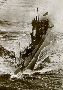 Submarino estadounidense durante la Primera Guerra Mundial de Unbekannter Künstler