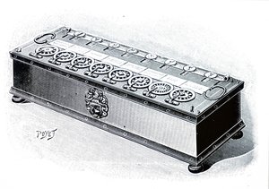 Una máquina sumadora diseñada por Blaise Pascal