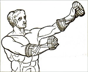 Un boxeador temprano de Unbekannt