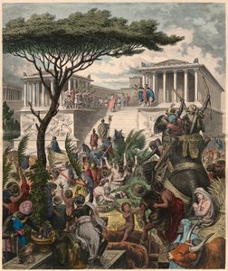 Grecia Antigua: Altar de Pérgamo, celebración de la victoria del rey Atálida Eumenes II sobre los enemigos gálatas