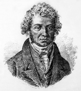 André Marie Ampere siglo XIX ( grabado) de Unbekannter Künstler