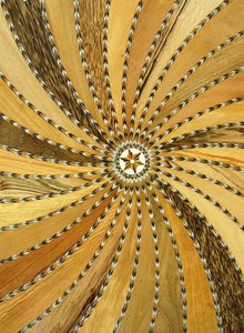 Mesa anglo-cingalesa, (detalle) de Unbekannt