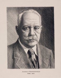 Arnold Sommerfeld, físico alemán, c. 1930