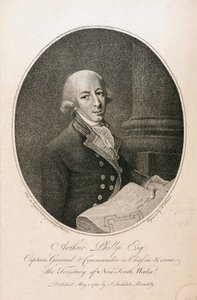 Arthur Phillip, comandante naval británico, c. 1789