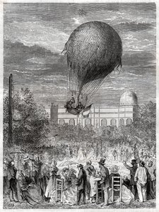 Ascensión en globo de Nicolas Liez