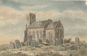 Iglesia de Baswich: pintura en acuarela de Unbekannt