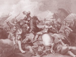 Batalla de Bosworth Field de Unbekannter Künstler