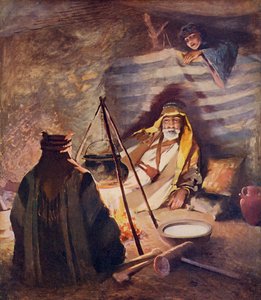Familia beduina de Unbekannter Künstler