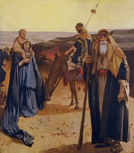 Familia beduina de Unbekannter Künstler
