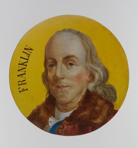 Benjamin Franklin (faience) de Unbekannt
