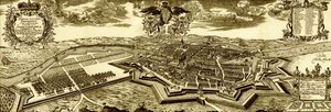 Berlín y sus alrededores a finales del siglo XVII. de Unbekannter Künstler