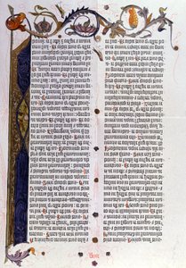 Página de la Biblia 36 líneas de Gutenberg, Maguncia de Unbekannter Künstler