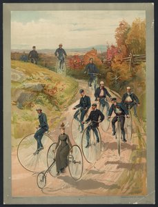 En bicicleta de Unbekannter Künstler