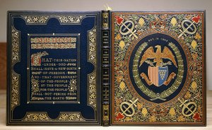 Encuadernación del libro "El Discurso de Gettysburg y el Segundo Discurso Inaugural, 1928 de Unbekannt