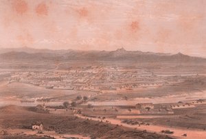 Vista aérea de Alessandria, Piamonte de William M. Timlin