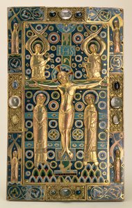 Cubierta de libro, Limoges, principios del siglo XIII