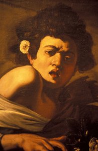 Joven mordido por un lagarto (detalle)