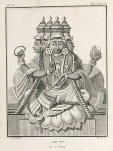 Brahma, el dios creador hindú de Unbekannt