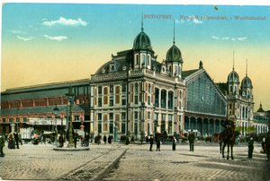 Budapest - Estación Oeste (Estación de ferrocarril de Nyugoti) de Unbekannter Künstler