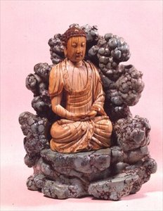 Buda en un trono de matriz turquesa, Dinastía Ming de Unbekannt