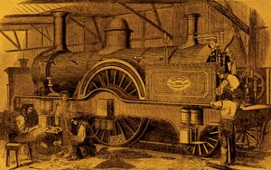 Locomotora de construcción de McConnell de Unbekannter Künstler