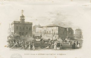 Burslem - Ayuntamiento y Mercado de Unbekannt