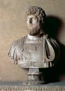 Busto de Lucio Aurelio Vero, romano, siglo II