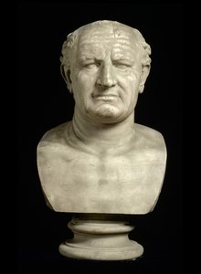 Busto del Emperador Vespasiano (Tito Flavio Vespasiano) (9-79) de Unbekannt