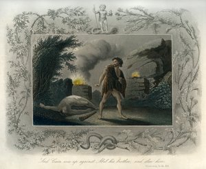 Caín y Abel - Biblia de Unbekannter Künstler