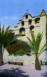 California: Campanas de la Misión de San Gabriel, San Gabriel de Unbekannter Künstler