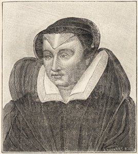 Catalina de Médicis (grabado) de Unbekannter Künstler