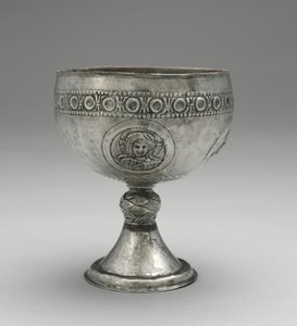 Cáliz del Tesoro de Beth Misona, Constantinopla o Siria, c.500-700 de Unbekannt