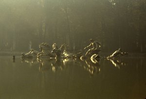 Chateau de Versailles: estanque de Apolo por Tuby (Jean Baptiste Tubi)