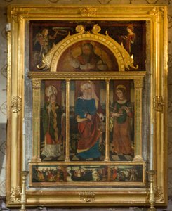Iglesia de San Martín, La Brigue, Francia de Benjamin Baud