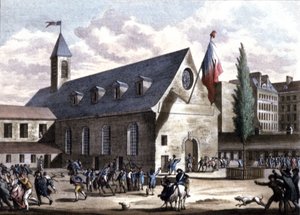 Clausura del Club des Jacobins, París de Unbekannter Künstler