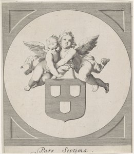 Escudo de armas del Gremio de San Lucas de Unbekannt