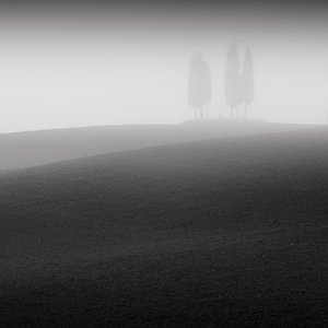 Conferencia, Toscana, Italia, 2015 (fotografía en b/n)