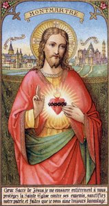 Consagración del género humano en el Sacre Coeur de Montmartre de Unbekannter Künstler