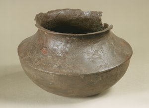 Jarrón de cobre, Harappa, 2300-1750 a.C.