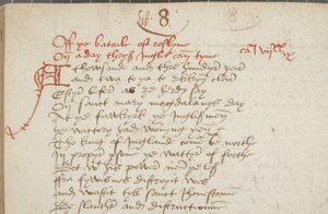Copia de la Crónica de Andrew of Wyntoun, Fol 325 verso, detalle, c.1550