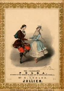 Pareja bailando la Polka c